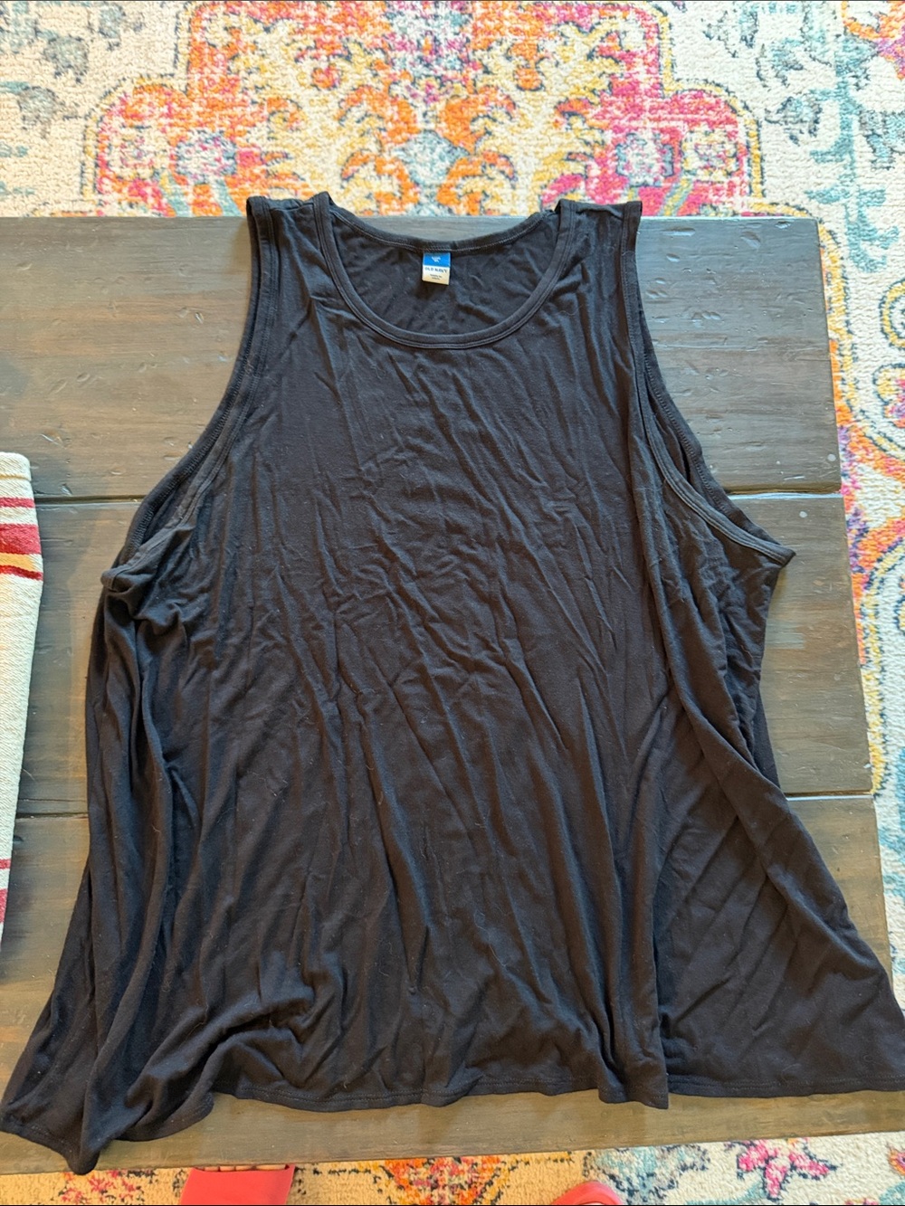 Old Navy Black Women's Scoop Neck Tank Top